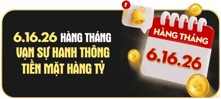 Banner khuyến mãi chào mừng thành viên mới với tiền thưởng lớn