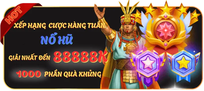Banner khuyến mãi hoàn trả cược thể thao hàng tuần